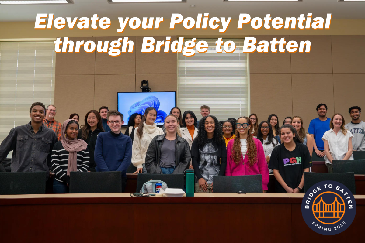 Elevate Your Policy Potential Through Bridge To Batten | Frank Batten ...